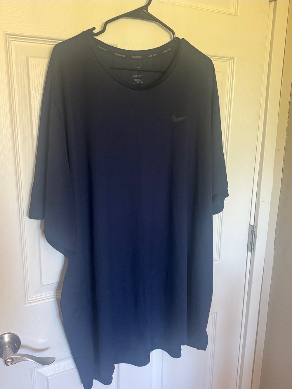 Nike Men’s Short Sleeve Dri Fit Athletic Tee - Navy Blue